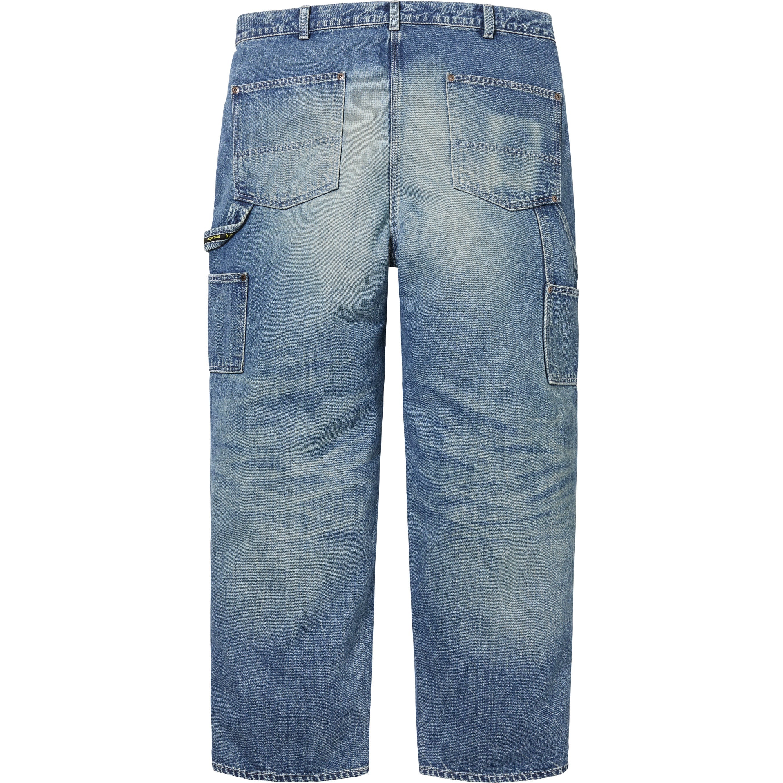 Worn Double Knee Denim Painter Jean view 9